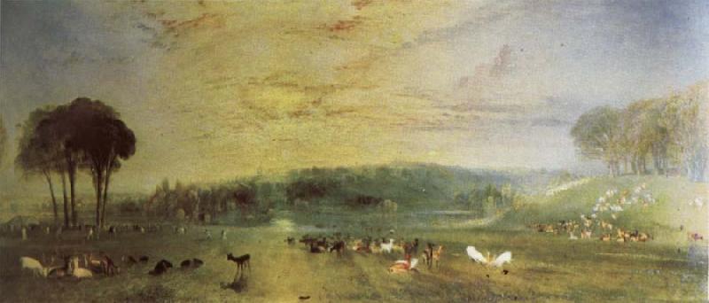 J.M.W. Turner The Lake oil painting picture